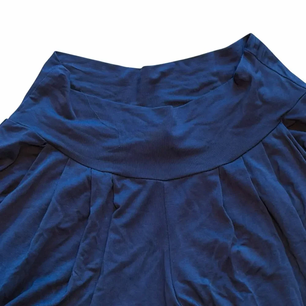 Kooniez Charcoal Harem Pants Size Large Dark Gray Soft Comfy Lounge Yoga - Picture 4 of 8